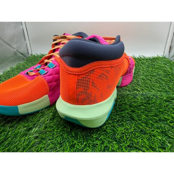 Nike LeBron Witness 8 Total Orange Laser Fuchsia FB2239-800